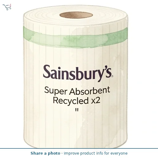 Sainsbury's Super Absorbent Recycled x2