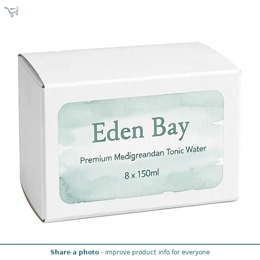 Eden Bay Premium Mediterranean Tonic Water 8 x 150ml