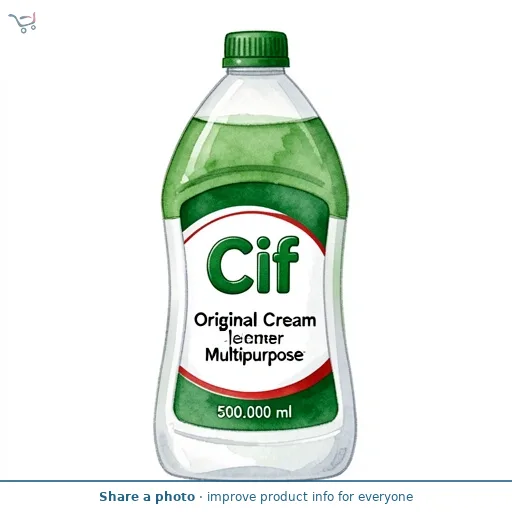 Cif Original Cream Cleaner Multipurpose 500ml
