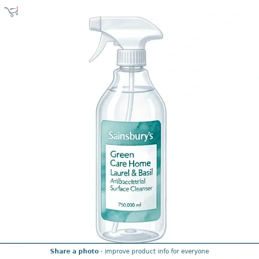 Sainsbury's Green Care Home Laurel & Basil Antibacterial Surface Cleanser 750ml