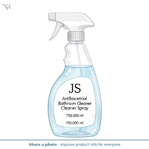 JS Antibacterial Bathroom Cleaner Spray 750ml