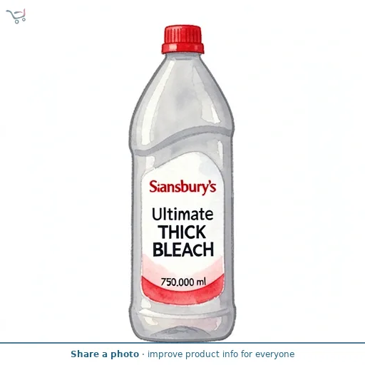 Sainsbury's Ultimate Thick Bleach 750ml