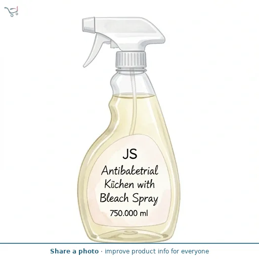 JS Antibacterial Kitchen with Bleach Spray 750ml
