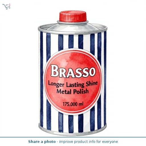 Brasso Longer Lasting Shine Metal Polish 175ml
