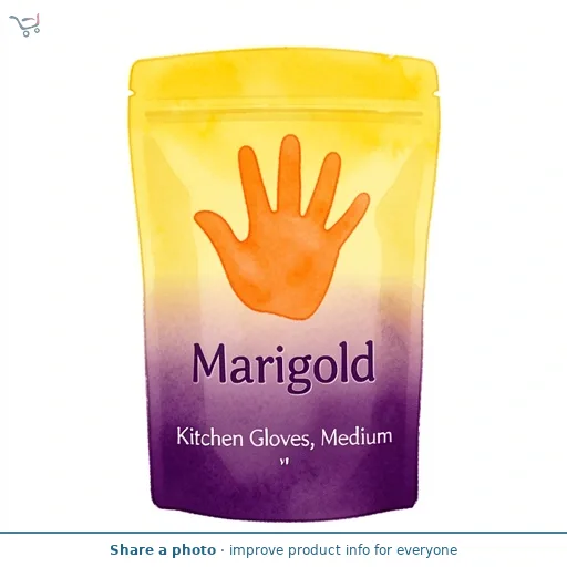 Marigold Kitchen Gloves, Medium