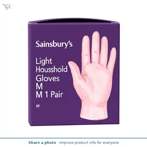 Sainsbury's Light Household Gloves M 1 Pair
