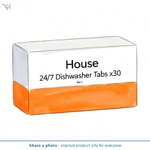 House 24/7 Dishwasher Tabs x30