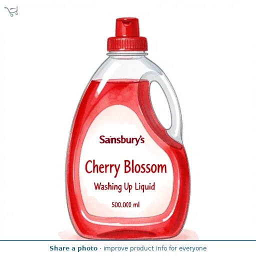 Sainsbury's Cherry Blossom Washing Up Liquid 500ml