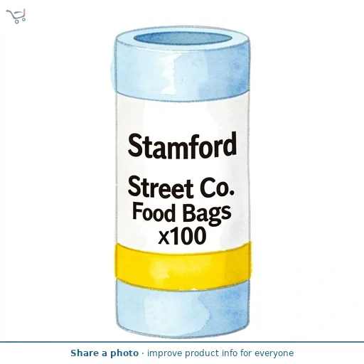 Stamford Street Co. Food Bags x100