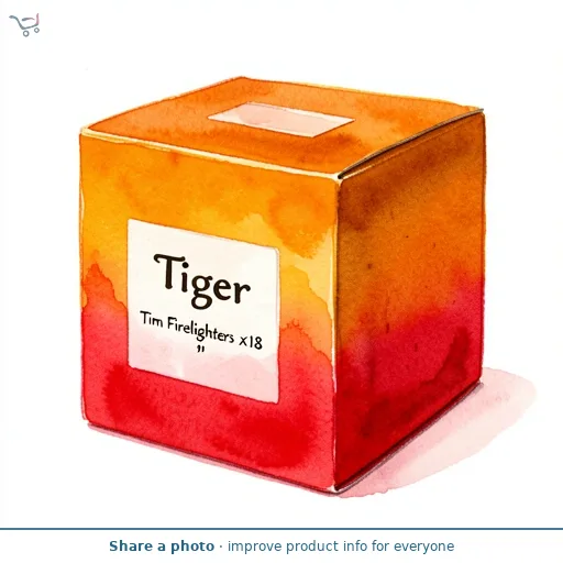Tiger Tim Firelighters x18