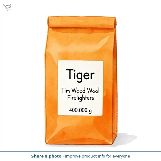 Tiger Tim Wood Wool Firelighters 400g
