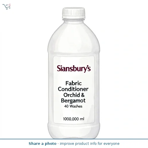 Sainsbury's Fabric Conditioner Orchid & Bergamot 40 Washes 1L