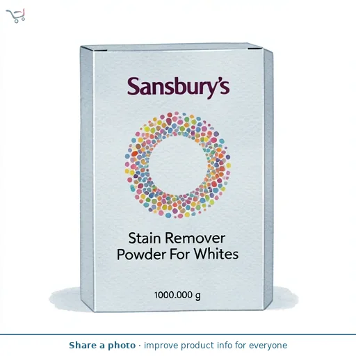 Sainsbury's Stain Remover Powder For Whites 1kg