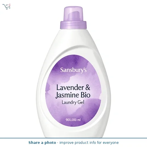 Sainsbury's Lavender & Jasmine Bio Laundry Gel 900ml