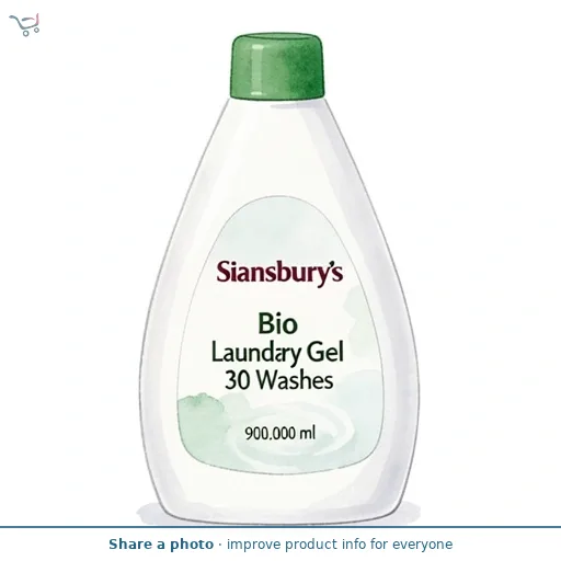 Sainsbury's Bio Laundry Gel 30 Washes 900ml