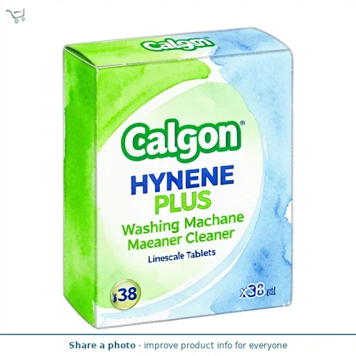 Calgon Hygiene Plus Washing Machine Cleaner Limescale Tablets x38