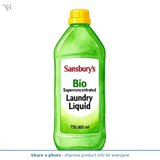 Sainsbury's Bio Superconcentrated Laundry Liquid 750ml
