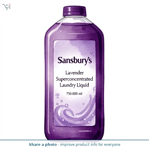 Sainsbury's Lavender Superconcentrated Laundry Liquid 750ml