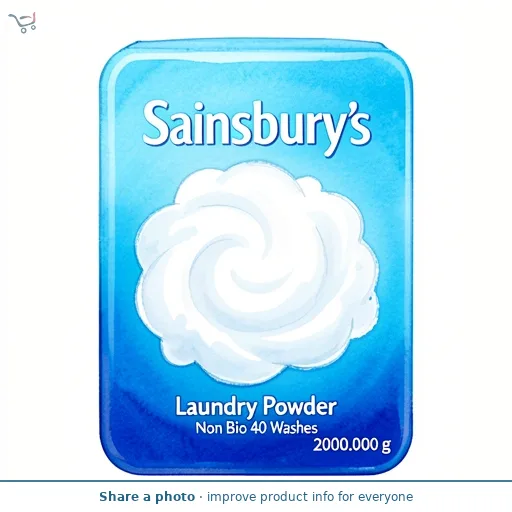 Sainsbury's Laundry Powder Non Bio 40 Washes 2kg