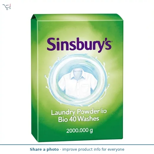Sainsbury's Laundry Powder Bio 40 Washes 2kg