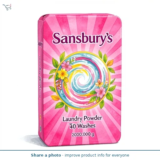 Sainsbury's Laundry Powder Tropical 40 Washes 2kg