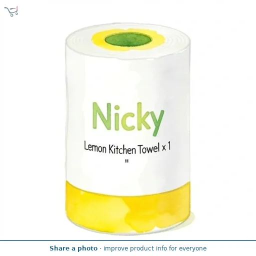 Nicky Lemon Kitchen Towel x 1