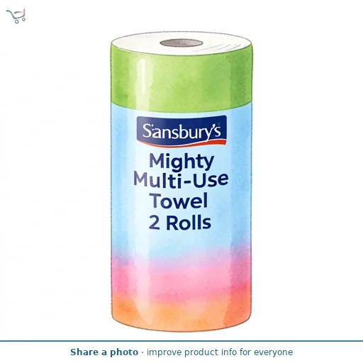 Sainsbury's Mighty Multi-Use Towel 2 Rolls