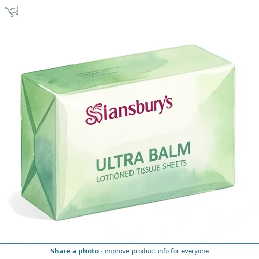 Sainsbury's Ultra Balm Lotioned Tissue Sheets