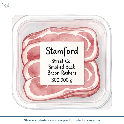 Stamford Street Co. Smoked Back Bacon Rashers 300g