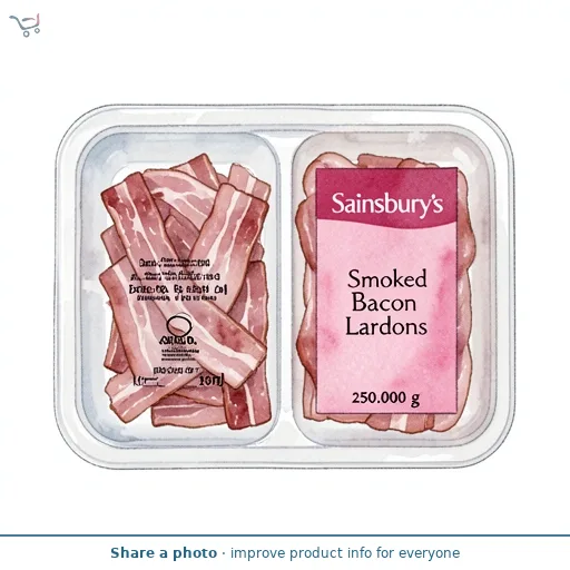 Sainsbury's Smoked Bacon Lardons 250g