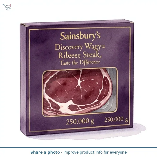 Sainsbury's Discovery Wagyu Ribeye Steak, Taste the Difference 250g