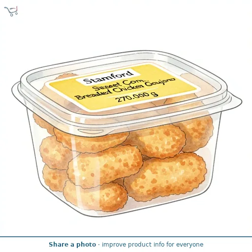 Stamford Street Co. British Breaded Chicken Goujons 270g