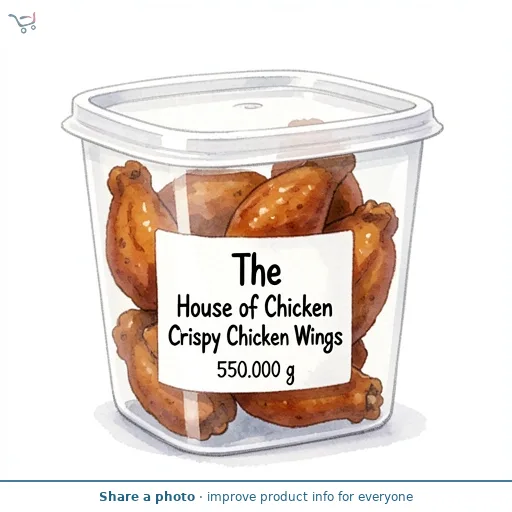 The House of Chicken Korean Crispy Chicken Wings 550g