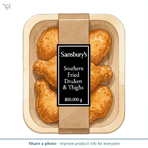 Sainsbury's Southern Fried Chicken Drums & Thighs 800g