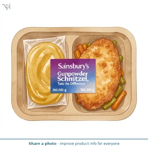 Sainsbury's Gunpowder Schnitzel, Taste the Difference 360g