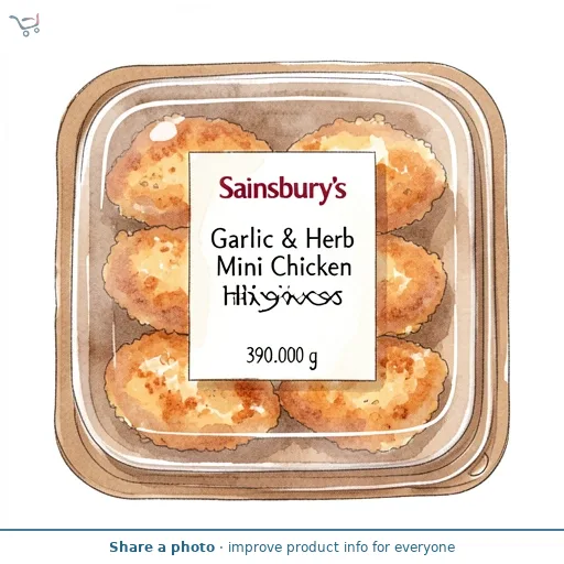 Sainsbury's Garlic & Herb Mini Chicken Kyivs 390g