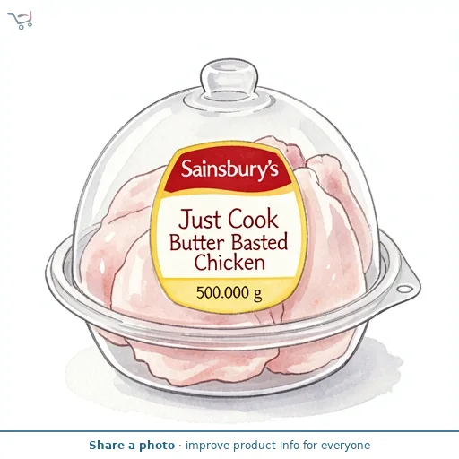Sainsbury's Just Cook Butter Basted Chicken 500g