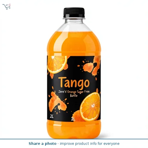 Tango Zero'd Orange Sugar Free Bottle 2L