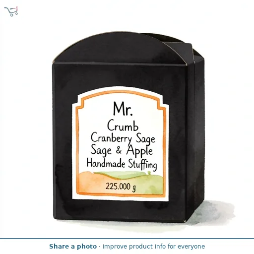 Mr. Crumb Cranberry Sage & Apple Handmade Stuffing 225g