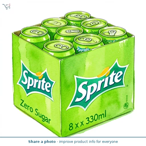 Sprite Zero Sugar 8 x 330ml