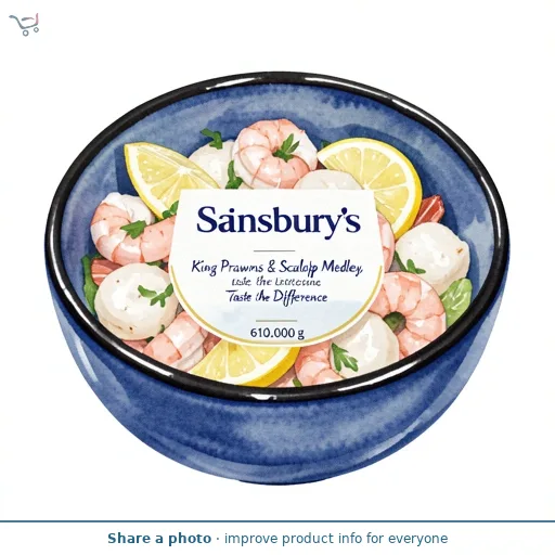 Sainsbury's King Prawns & Scallop Medley, Taste the Difference 610g