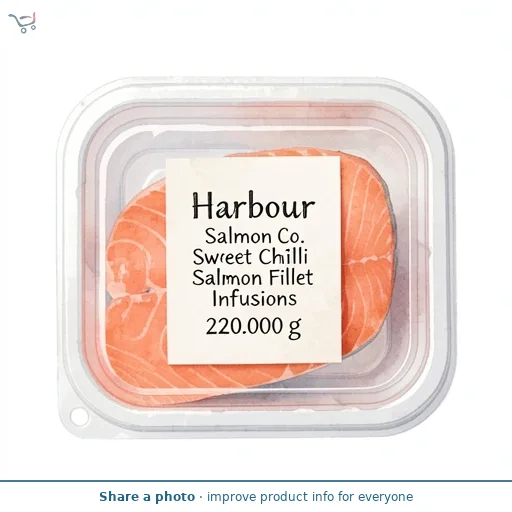 Harbour Salmon Co. Sweet Chilli Salmon Fillet Infusions 220g