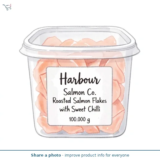 Harbour Salmon Co. Roasted Salmon Flakes with Sweet Chilli 100g