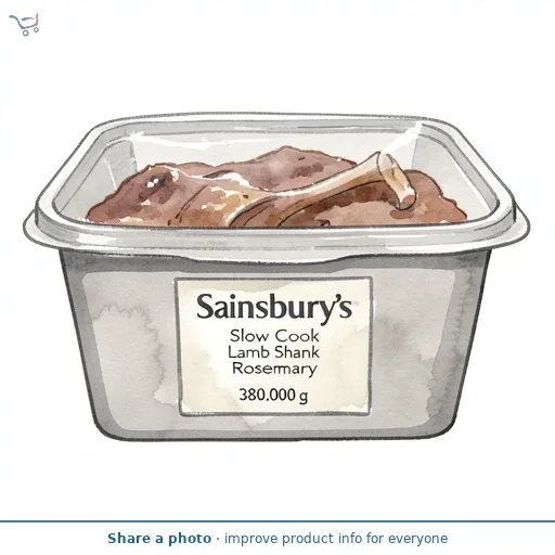 Sainsbury's Slow Cook Lamb Shank Rosemary 380g