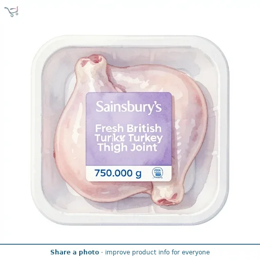 Sainsbury's Fresh British Turkey Thigh Joint 750g