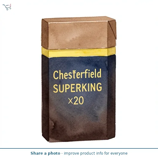 Chesterfield Blue Superking Cigarettes x20