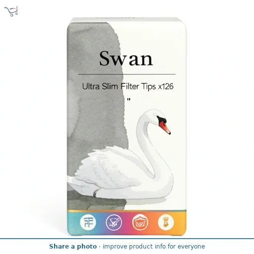 Swan Ultra Slim Filter Tips x126