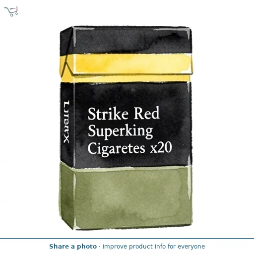 Lucky Strike Red Superking Cigarettes x20