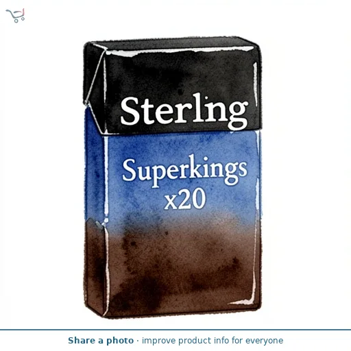 Sterling Blue Superkings x20