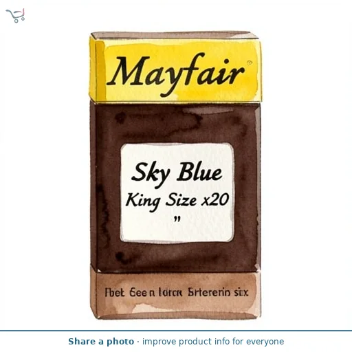 Mayfair Sky Blue King Size x20